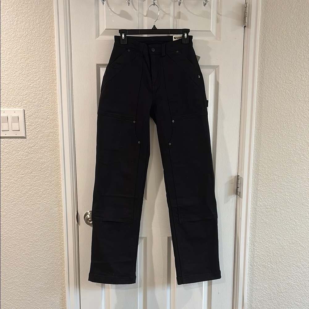 NWT Duluth Trading Co Black Relaxed Jeans
